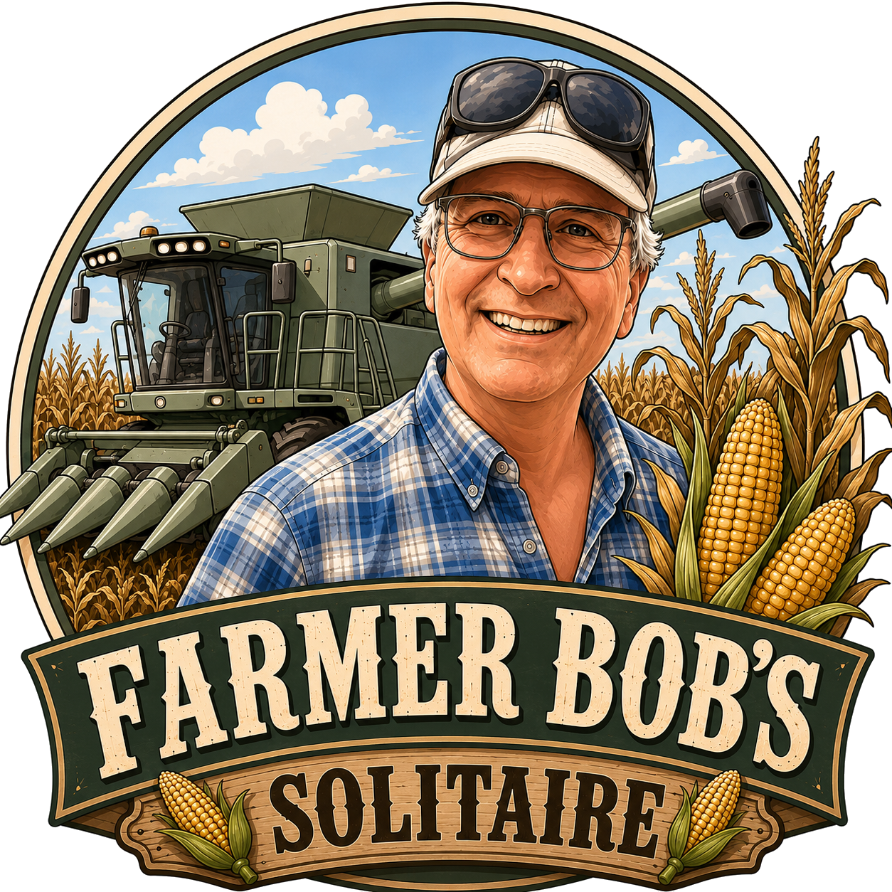 Farmer Bob’s Solitaire medallion