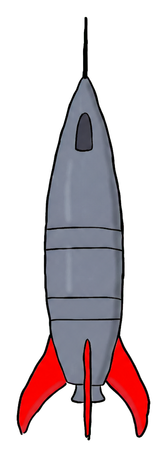 Space Barons rocket ship
